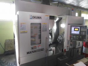 دستگاه تراش CNC Lathe OKUMA MULTUS B200-W