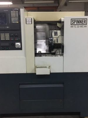 دستگاه تراش CNC lathe Spinner TC 32MC NEW
