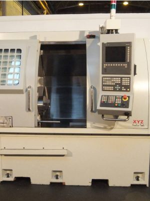 دستگاه تراش cnc lathe C axis live tools XYZ TC250 LT