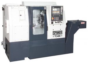 دستگاه تراش CNC Lathe with indexing Chuck Spinner TC400-52