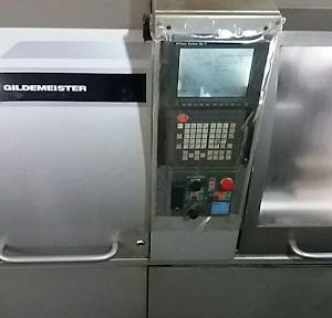 دستگاه تراش Cnc lathe with barfeeder Gildemeister GD32